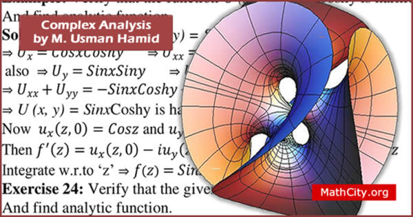 Complex Analysis by M Usman Hamid - MathCity.org